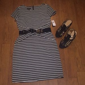 NWT! Size 8 Alyx Black/White Dress